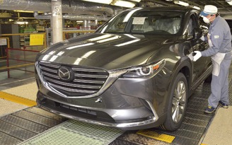 Mazda CX-9 2017 đàn anh CX-5 đi vào sản xuất, bán ra trong năm nay