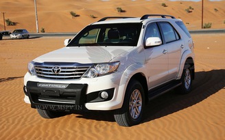 Toyota Fortuner cũng có phiên bản bọc thép, giá rẻ