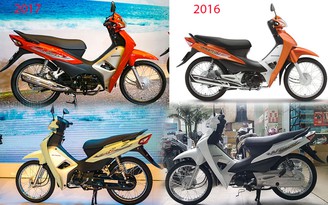 Những thay đổi trên Honda Wave Alpha 2017 với phiên bản 2016