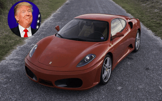 Siêu xe Ferrari của Tổng thống Donald Trump lên sàn đấu giá