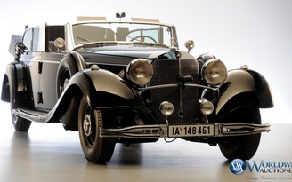 Xế Mercedes cổ chống đạn của Hitler được bán đấu giá