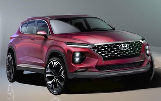 Ngỡ ngàng với nhan sắc Hyundai SantaFe thế hệ mới