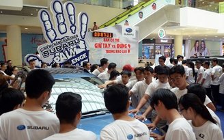 80 thí sinh tham gia 'Thử thách bản thân cùng Subaru 2015'