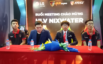 Huấn luận viên Nixwater muốn soán ngôi GAM với đội hình mới của eHUB United