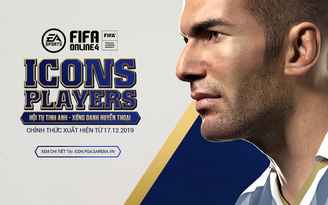 Lần đầu tiên Zinedine Zidane xuất hiện tại FIFA Online 4