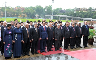 Lãnh đạo Đảng, Nhà nước vào Lăng viếng Chủ tịch Hồ Chí Minh