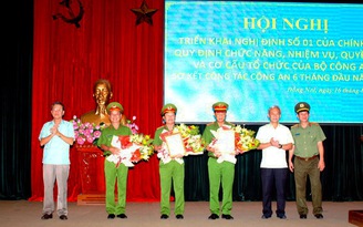 Công an tỉnh Đồng Nai có 8 phó giám đốc