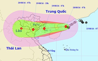 Bão số 3: Sóng biển cao 6 m ở Vịnh Bắc bộ từ chiều tối 18.8