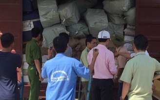 Bộ Công an phát hiện, thu giữ 10 tấn hàng lậu ở Ga Sài Gòn