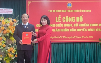 TP.HCM: Ông Vũ Thanh Lâm được điều động giữ chức Chánh án TAND H.Bình Chánh