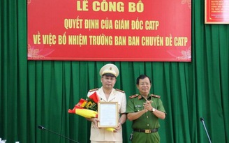 Đại tá Bùi Ngọc Giáp được bổ nhiệm làm Trưởng ban chuyên đề Công an TP.HCM