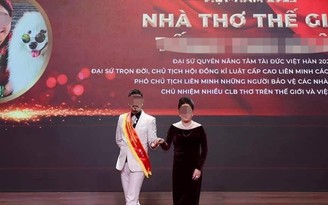 Quảng Ninh: Xác minh vụ tổ chức gala vinh danh ‘nhà thơ thế giới’