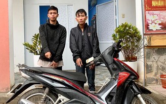 Bắt 2 nghi phạm trộm xe máy ‘xuyên Việt’