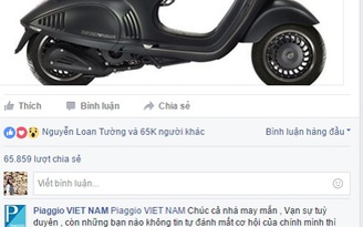 Dụ like và share được tặng máy bay, siêu xe trên facebook là lừa đảo