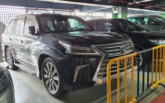 Cục CSGT: ‘Xe Lexus 570 gắn biển xanh 80A-6666X ở Tân Sơn Nhất là biển số giả’