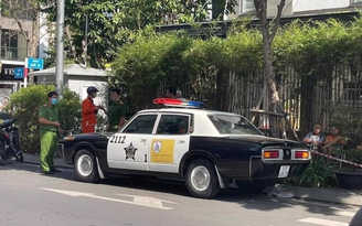 'Xe cảnh sát Mỹ' bất ngờ xuất hiện với biển số TP.HCM có phạm luật không?