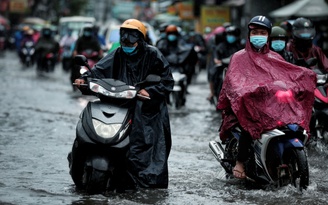 TP.HCM, Nam bộ mưa to sáng nay, vì sao?