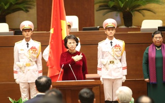 Bà Nguyễn Thị Kim Ngân được bầu làm Chủ tịch Quốc hội khoá 14