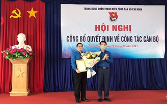 Anh Nguyễn Quốc Huy giữ chức Phó bí thư Tỉnh đoàn Bình Thuận