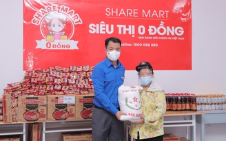 Người khó khăn ở Hà Nội được mua hàng miễn phí ở siêu thị 0 đồng