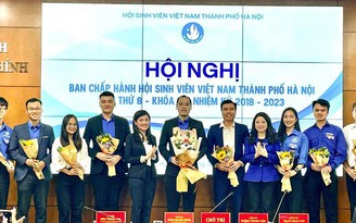 Hà Nội kiện toàn nhân sự Ban Chấp hành Hội Sinh viên, có tân Chủ tịch Hội