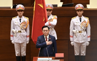 Ông Vương Đình Huệ tuyên thệ nhậm chức Chủ tịch Quốc hội khóa XV