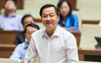 Phó thủ tướng Lê Minh Khái: Gói đầu tư công bị chậm, mong Quốc hội thông cảm!