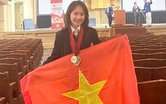 Nữ sinh Hà Nội xuất sắc giành huy chương vàng tại giải quốc tế
