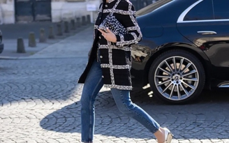 Nâng tầm phong cách nhờ những kiểu phối giày Mary Jane cực sành điệu với quần jeans