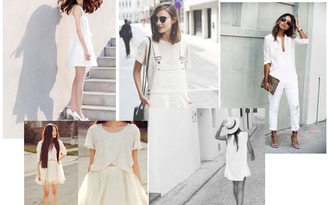Mùa hè thêm cá tính với phong cách thời trang “White on white”