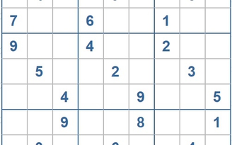 Mời các bạn thử sức với ô số Sudoku 3816 mức độ Khó