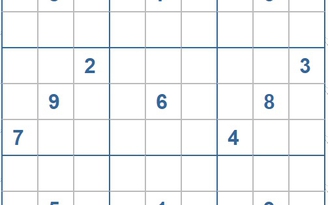 Mời các bạn thử sức với ô số Sudoku 3836 mức độ Khó