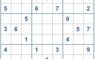 Mời các bạn thử sức với ô số Sudoku 3884 mức độ Khó