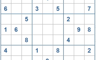 Mời các bạn thử sức với ô số Sudoku 3888 mức độ Khó