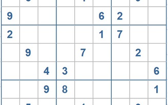 Mời các bạn thử sức với ô số Sudoku 3950 mức độ Khó