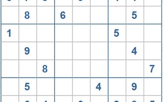 Mời các bạn thử sức với ô số Sudoku 4105 mức độ Khó