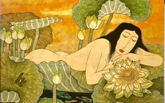 Họa sĩ Bùi Trọng Dư: 'Vẽ nude có sen cần phải vẽ thật tế nhị'