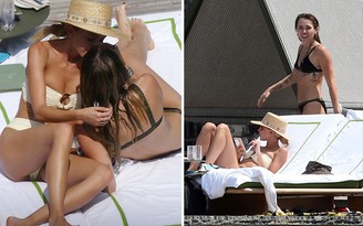 Hậu chia tay Liam Hemsworth, Miley Cyrus gây sốc khi khóa môi người đồng giới