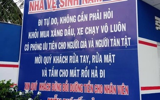 Bảng hiệu dễ thương ở miền Tây: 'Mời quý khách rửa tay, rửa mặt, tắm cho mát rồi đi…'