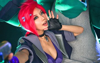 Cosplay LMHT: Tasha hóa thân dũng sĩ diệt zombie Jinx