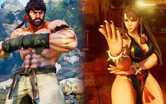 Video: Ngắm Ryu để râu và Chun-li xõa tóc trong Street Fighter V