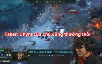 Video LMHT: Faker và Froggen 'đọ chim' tại Siêu Sao Đại Chiến 2015