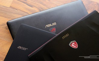 MSI và Asus chiếm 50% thị phần laptop chơi game toàn cầu năm 2015