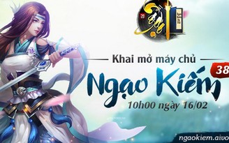 Ngạo Kiếm Kỳ Thư gửi tặng độc giả Thanh Niên Game hàng loạt giftcode giá trị