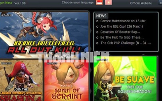 Dragon Nest: Closed Beta ngày 29.3, hé lộ giao diện launcher Việt