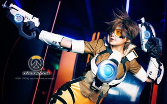 Đến lượt Misa hóa thân thành Tracer trong Overwatch