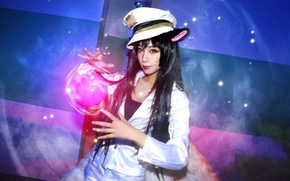 LMHT: Ngắm cosplay SNSD Ahri 'sociu' của Tiểu Ma Long và Dạ Nhậm Tùng Hoa