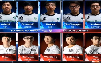 Video LMHT: Hightlight GPL ngày 8.8.2016 giữa Saigon Jokers và Kanaya Gaming