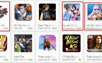 Xuất hiện hàng loạt game 'mượn danh' Võ Lâm Truyền Kỳ Mobile