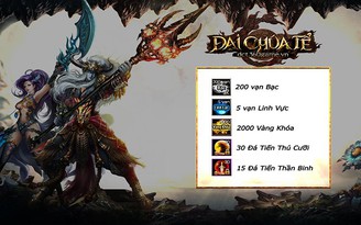 Mừng Closed Beta, Đại Chúa Tể gửi tặng giftcode giá trị đến game thủ